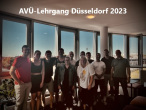 Lehrgangsteilnehmende AVÜ-Lehrgang 2023 mit Nils & Buc