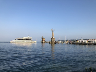 Hafen Konstanz und der Bodensee
